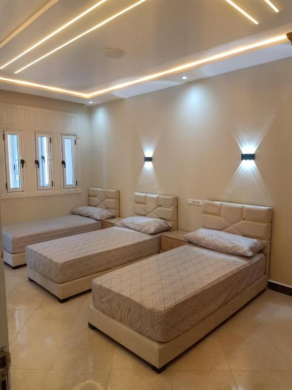 Postel nebo postele na pokoji v ubytování appartement équipé 2e étage