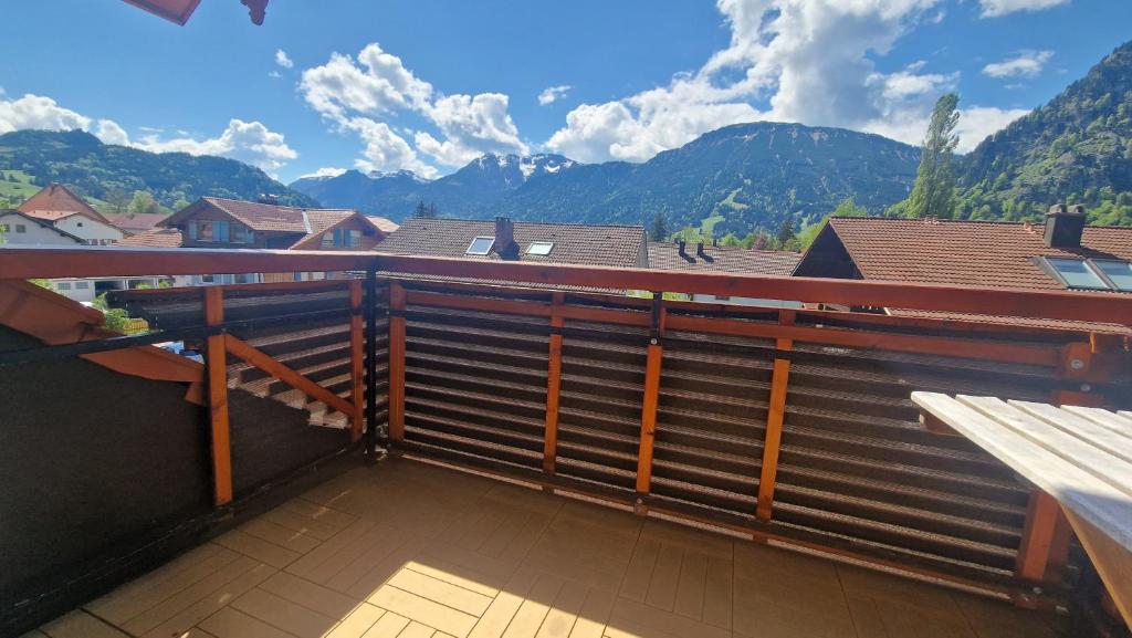 Nespecifikovaný výhled na hory nebo výhled na hory při pohledu z apartmánu