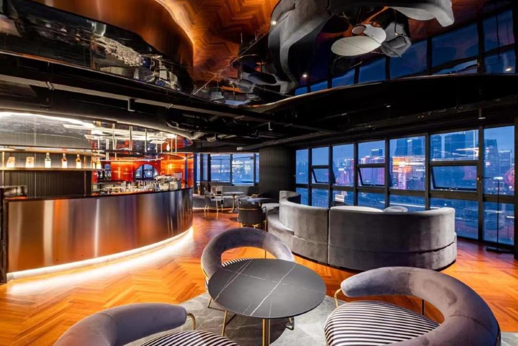 Posezení v ubytování Chongqing Holiday Riverview Hotel