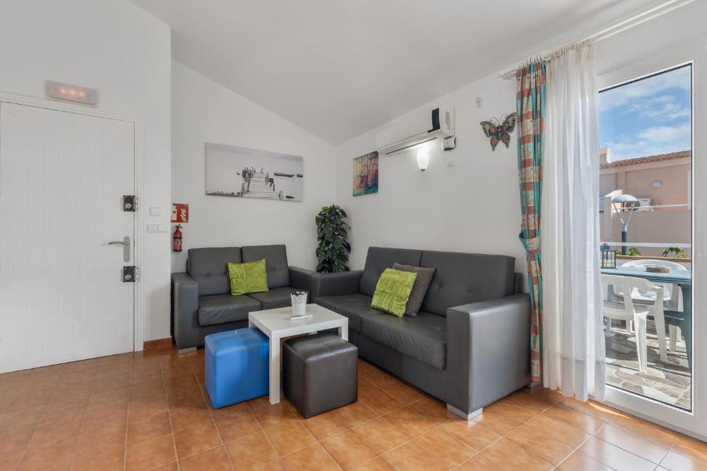 Posezení v ubytování Apartamento Rose
