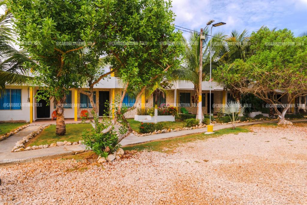 Budova, kde se aparthotel nachází