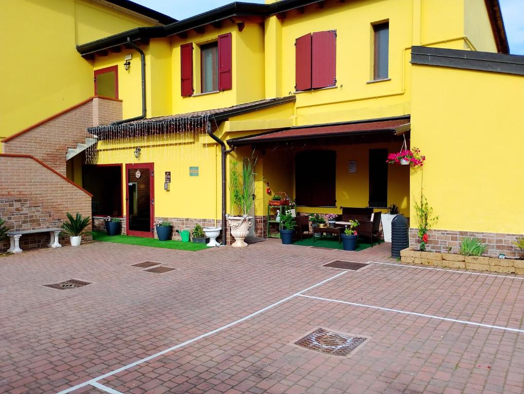 Budova, kde se hotel nachází