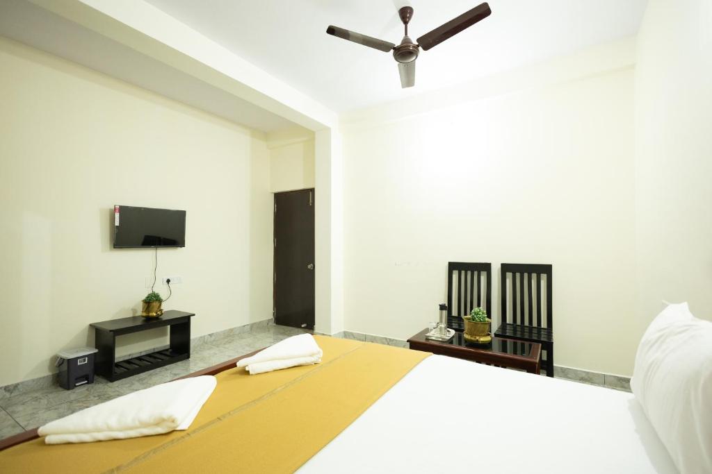 Voodi või voodid majutusasutuse Golden Crest Residences toas