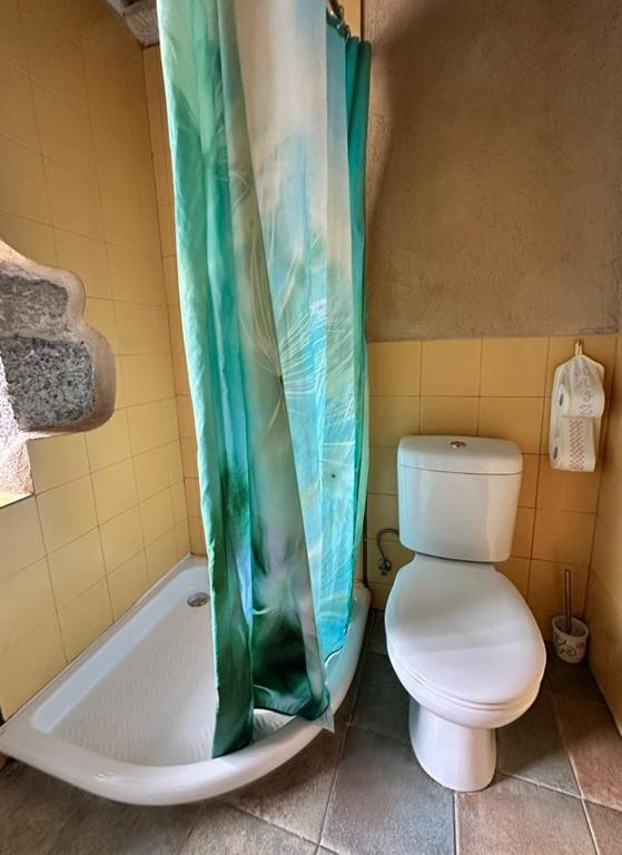 Koupelna v ubytování Casa Rural Ecológica Kaaño Etxea