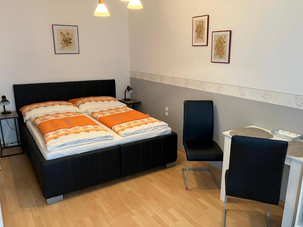 Postel nebo postele na pokoji v ubytování Ferienzimmer LANG