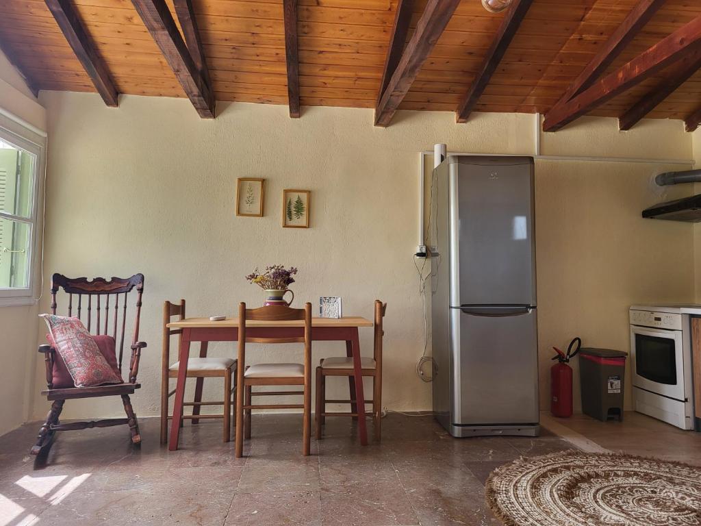 Kuchyň nebo kuchyňský kout v ubytování Mani Hill House