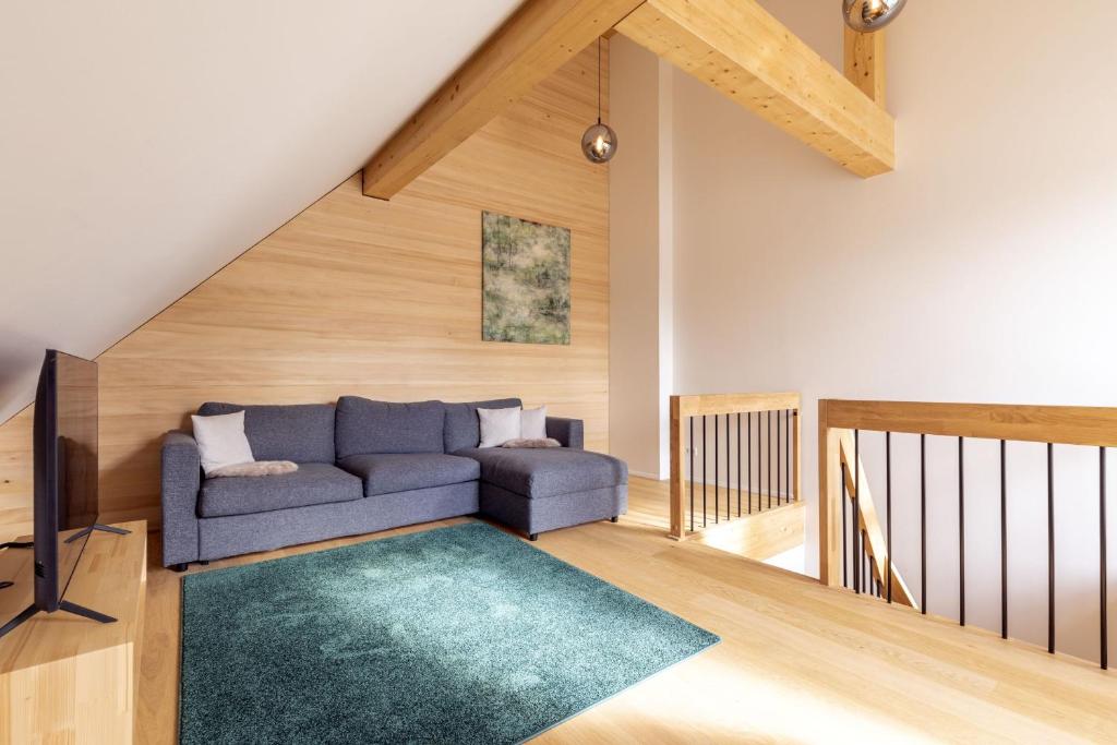 Posezení v ubytování Apartments Bären