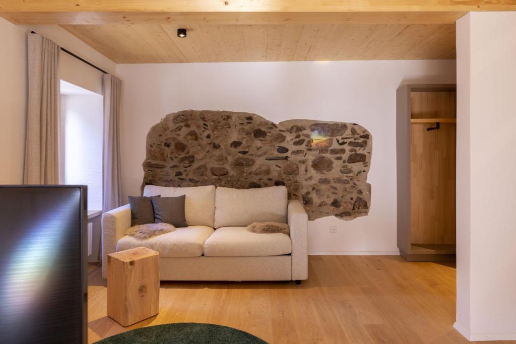 Posezení v ubytování Apartments Bären