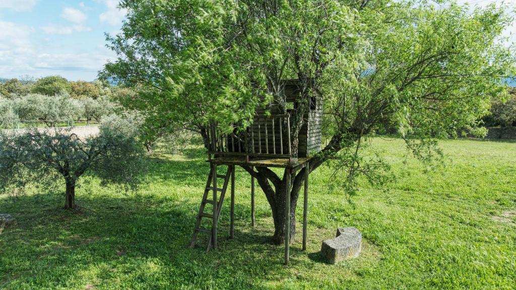 Zahrada ubytování Bastide des Moulins