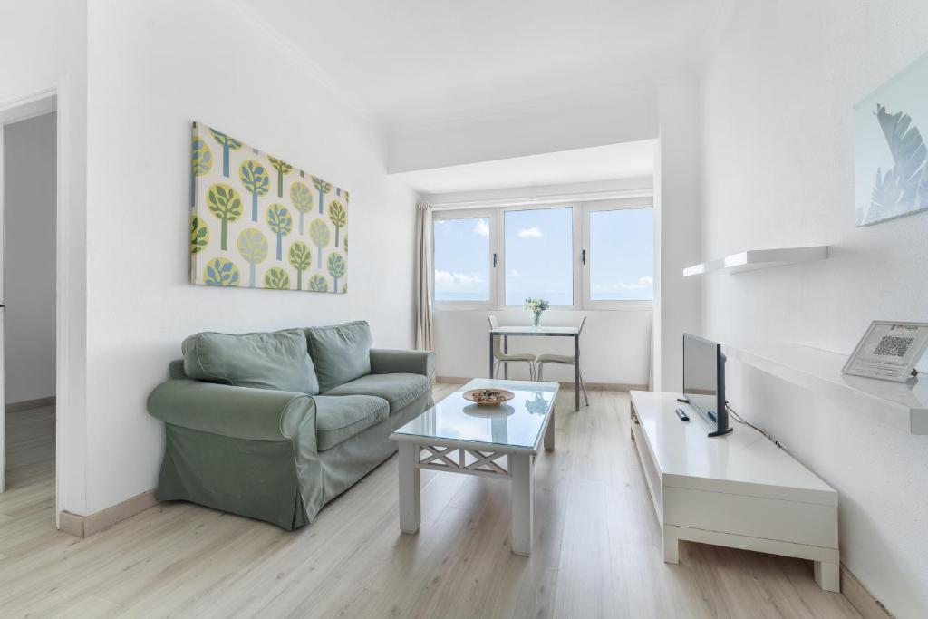 Posezení v ubytování Apartamentos Bruja