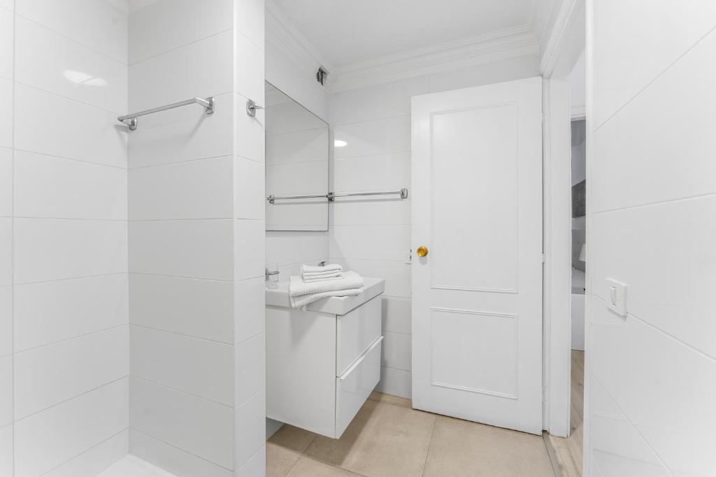 Koupelna v ubytování Apartamentos Bruja