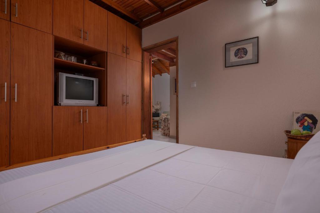Postel nebo postele na pokoji v ubytování Pagiantes
