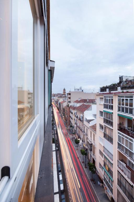 Výhľad na mesto Malaga alebo výhľad na mesto priamo z apartmánu