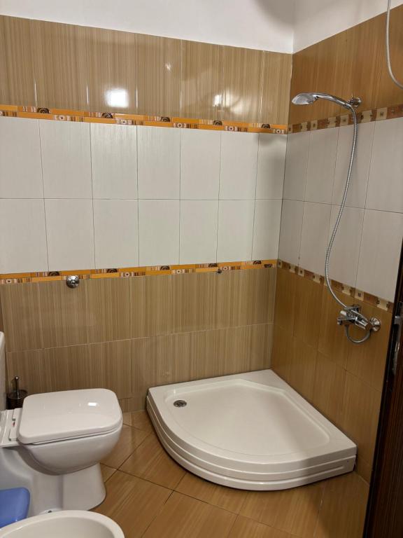 Koupelna v ubytování Hotel Vila Stefa