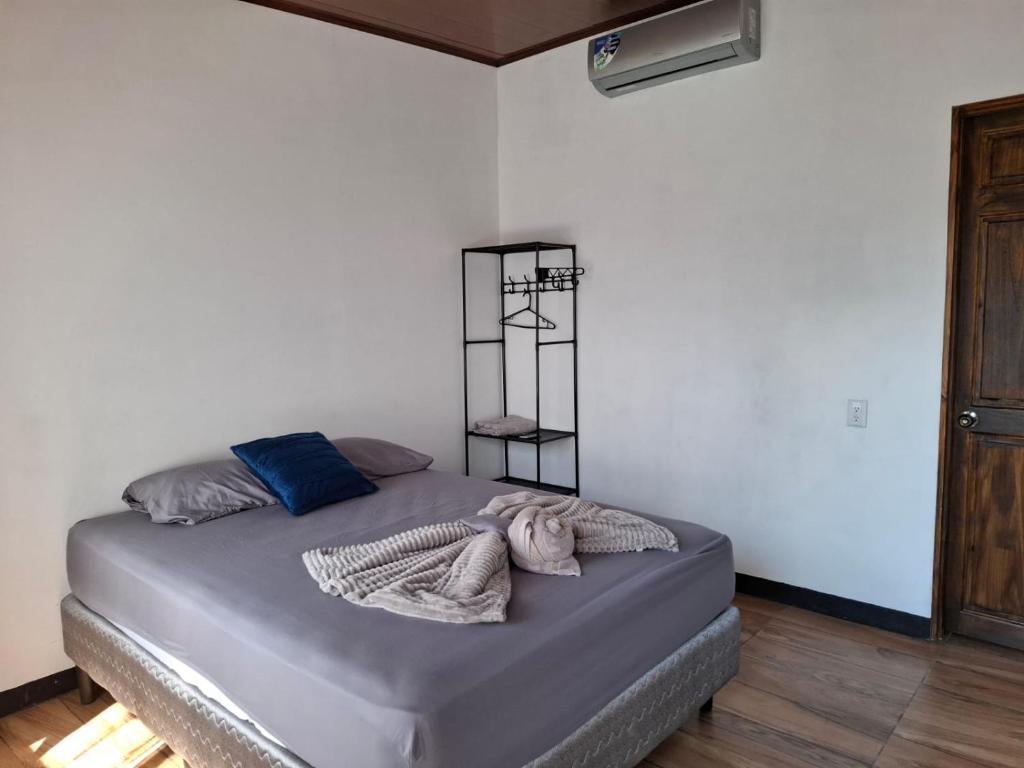 Postel nebo postele na pokoji v ubytování Cabini Taz