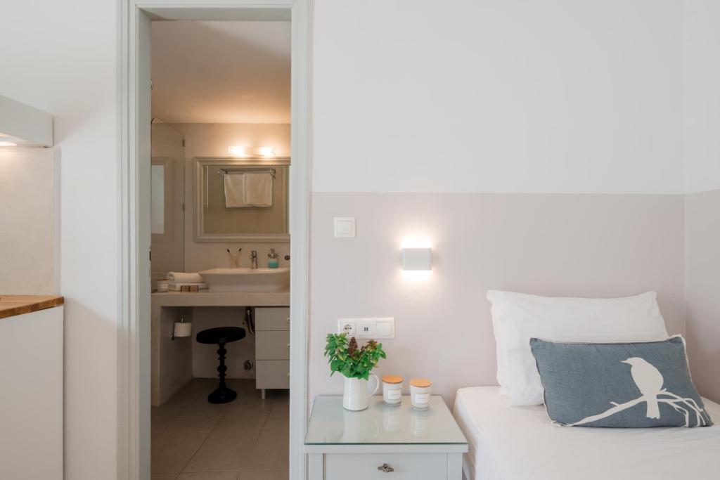 Kuchyň nebo kuchyňský kout v ubytování Nautilus Apartments
