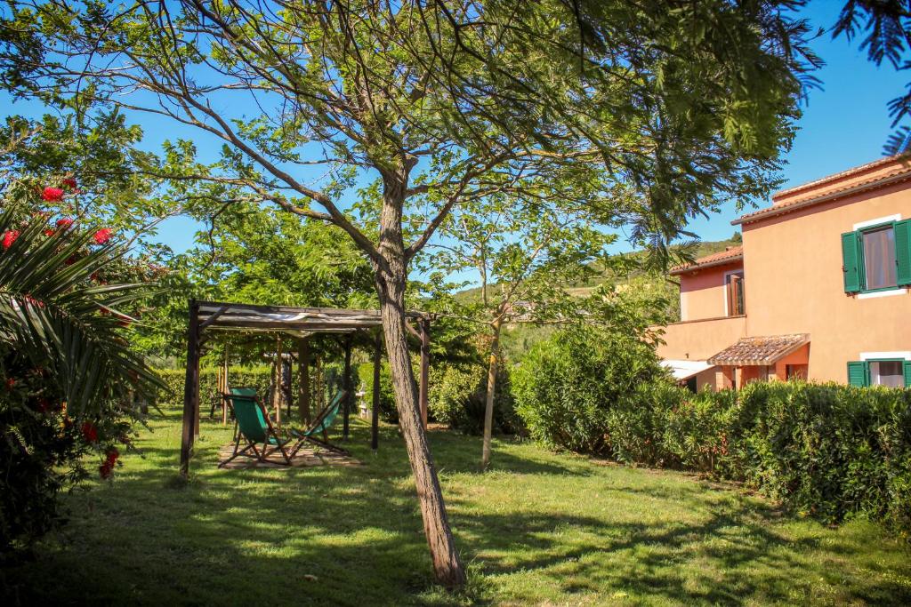 Vrt pred nastanitvijo Bed & Bike Casa dei Papi