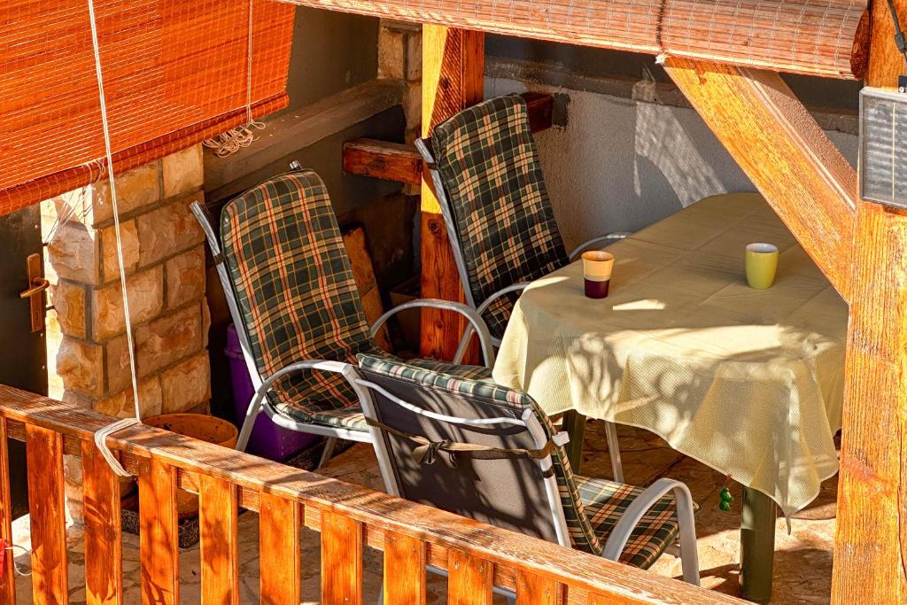 Posezení v ubytování Apartmani Trupeljak
