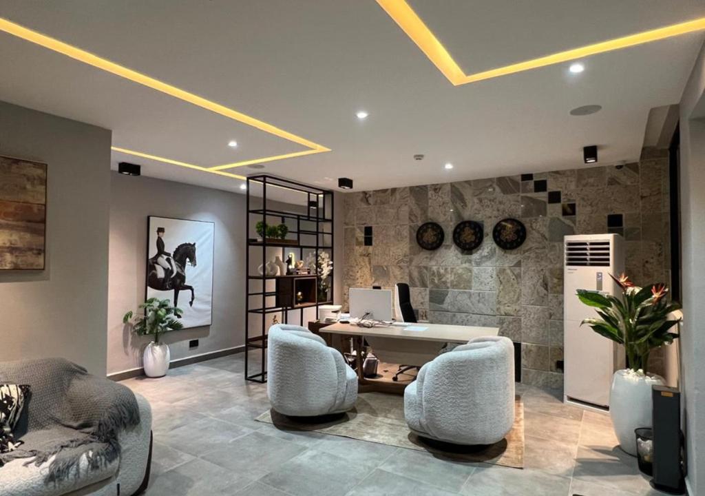 Zona d'estar a Zero Degrees Hotel