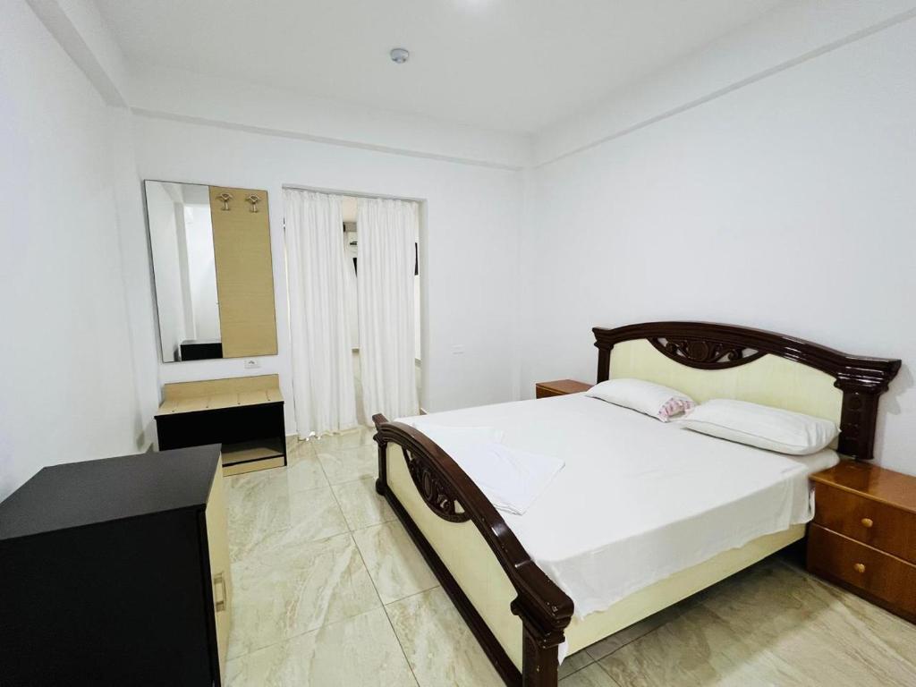 Postel nebo postele na pokoji v ubytování Hotel Jonufra