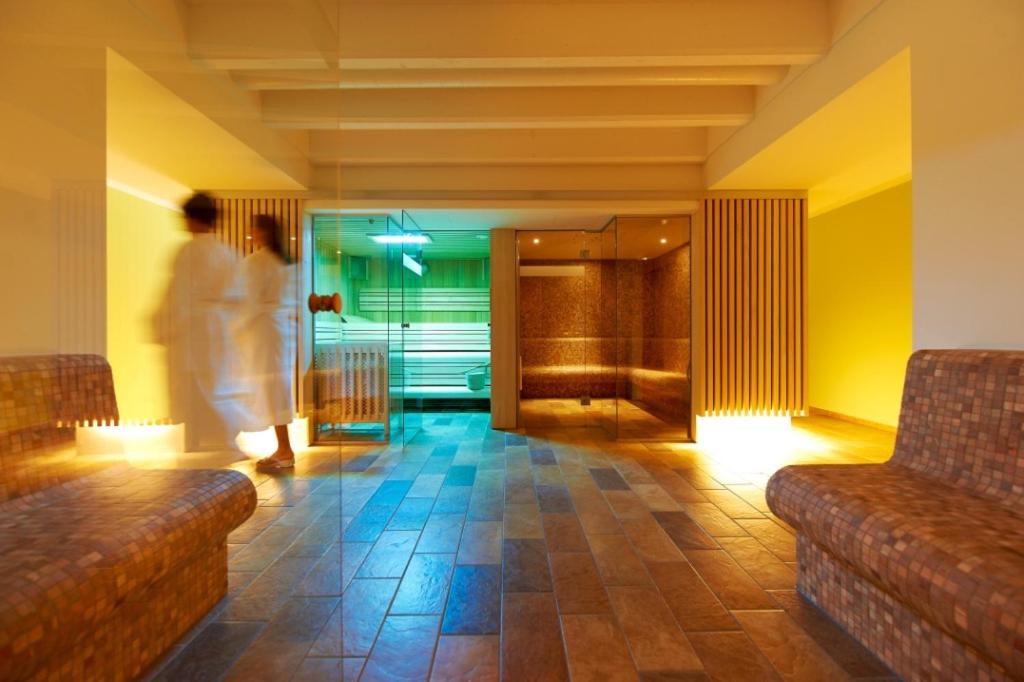 Posezení v ubytování Hotel Garni Tannleger B&B