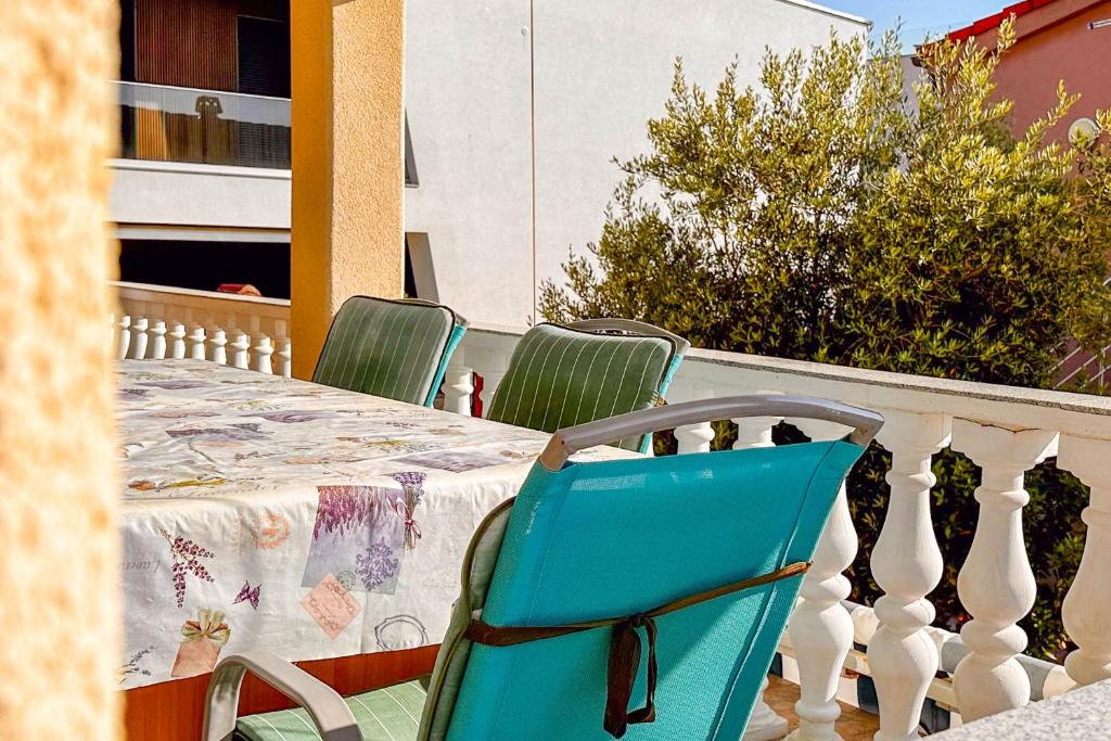 Balkón nebo terasa v ubytování Apartmani Trupeljak
