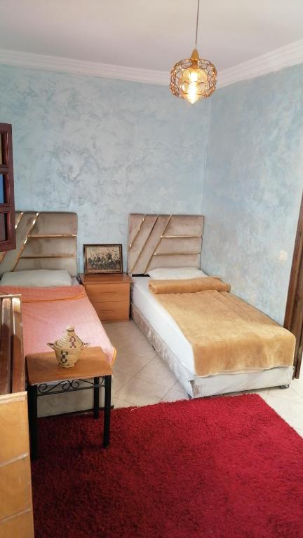 Postel nebo postele na pokoji v ubytování story house salah