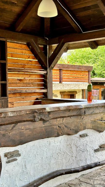 Balkón nebo terasa v ubytování Vila Aleksić