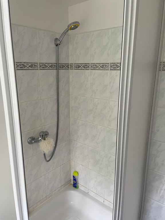 Koupelna v ubytování Apartmány J L A