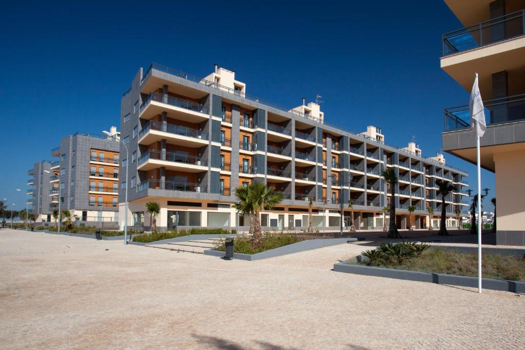 O edifício em que o apartamento se localiza