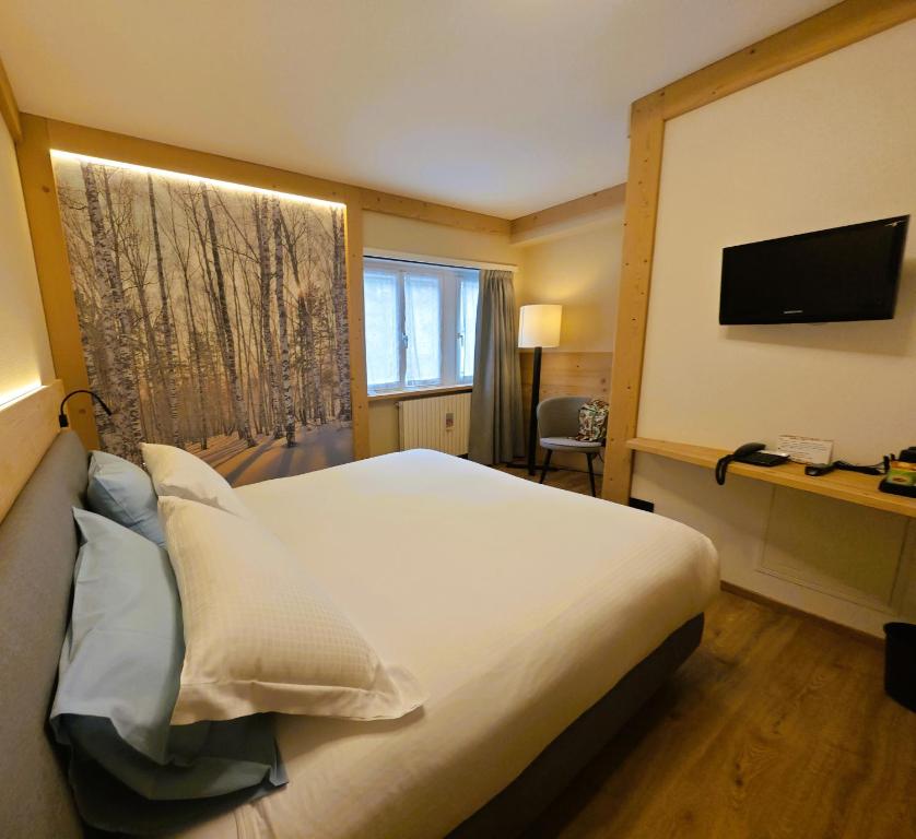 Da Gigi Alpine Rooms - Quarto Duplo Ou Twin Com Vista Montanha