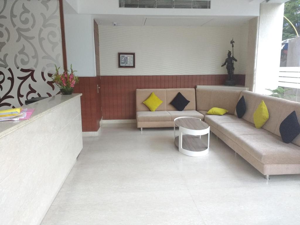 Posezení v ubytování Aura hotel