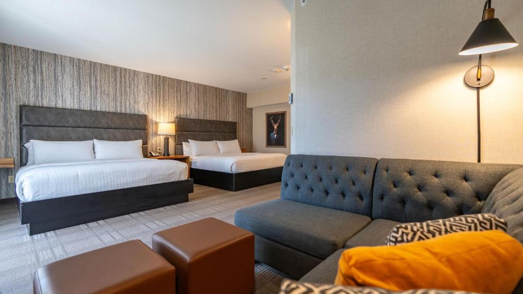 Cherry Valley Hotel - Camera King Con Due Letti King Size E Divano Letto