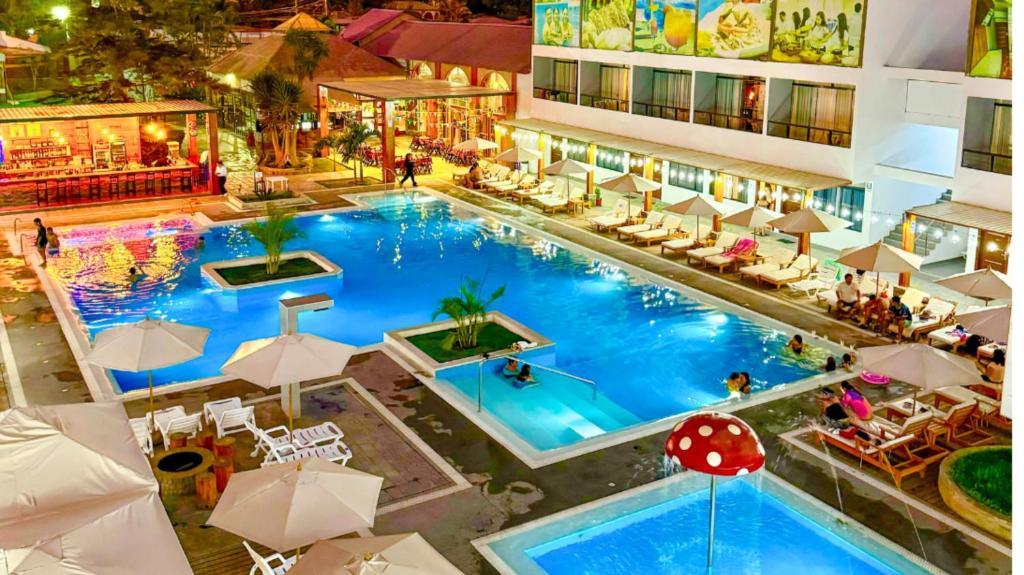 Bazén v ubytování Resort la Fogata Cieneguilla nebo v jeho okolí