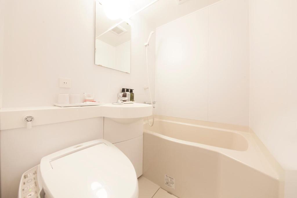 Koupelna v ubytování Hotel Togariishi