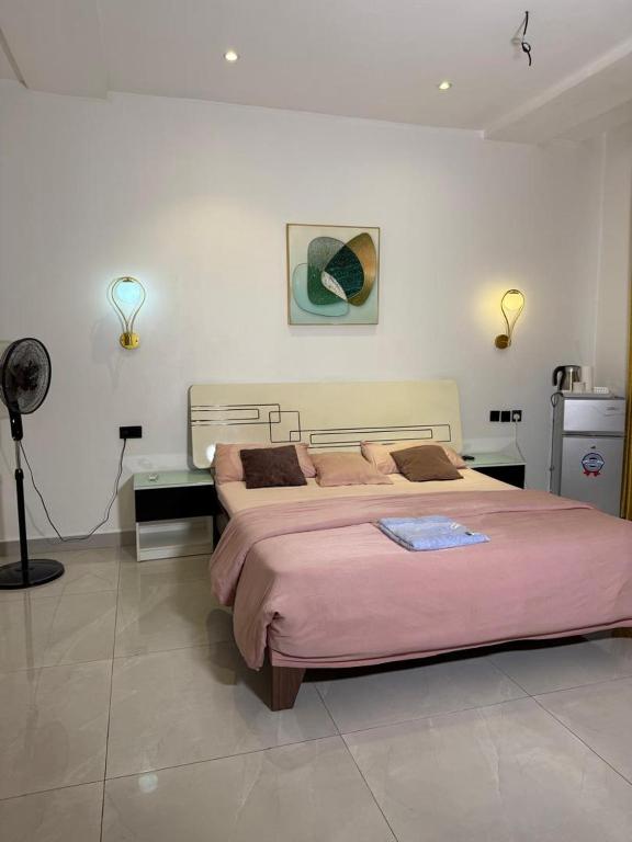 Postel nebo postele na pokoji v ubytování Private Home
