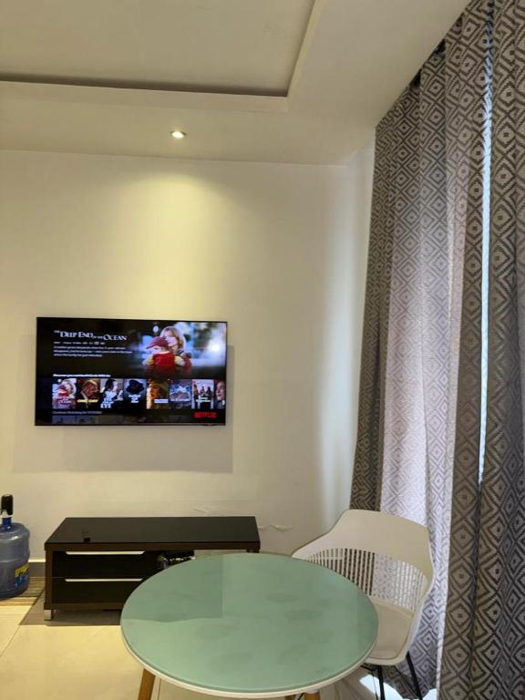 TV a/nebo společenská místnost v ubytování Private Home