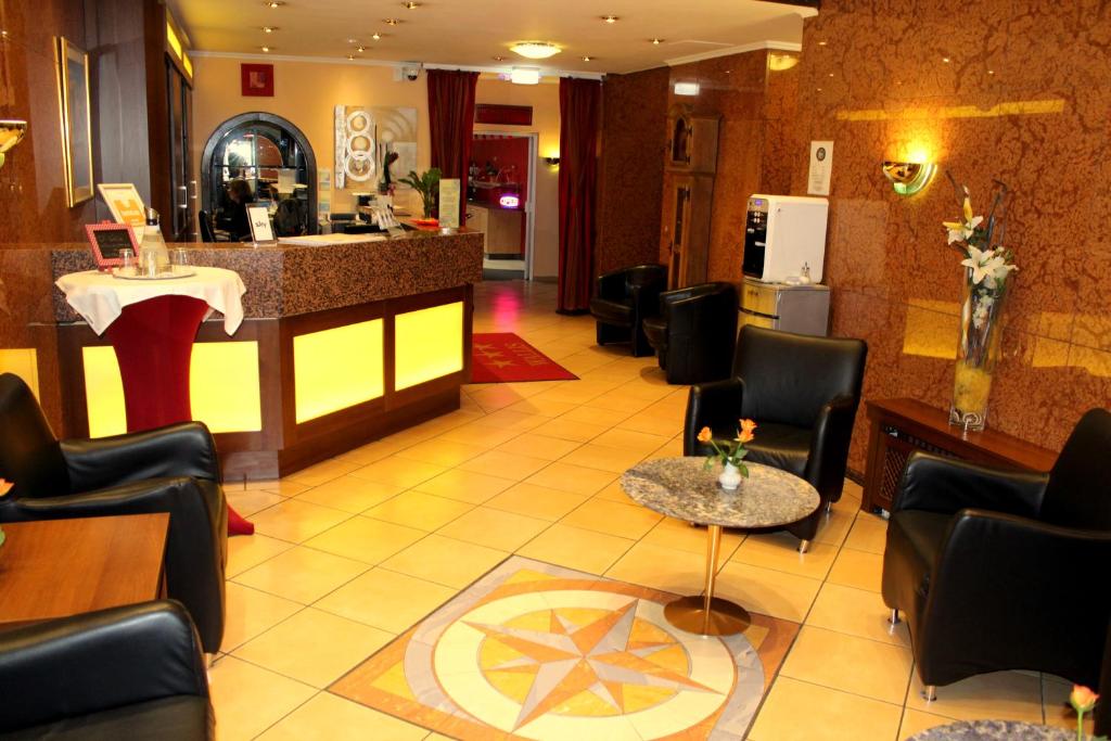 Posezení v ubytování NP Hotel Wallis