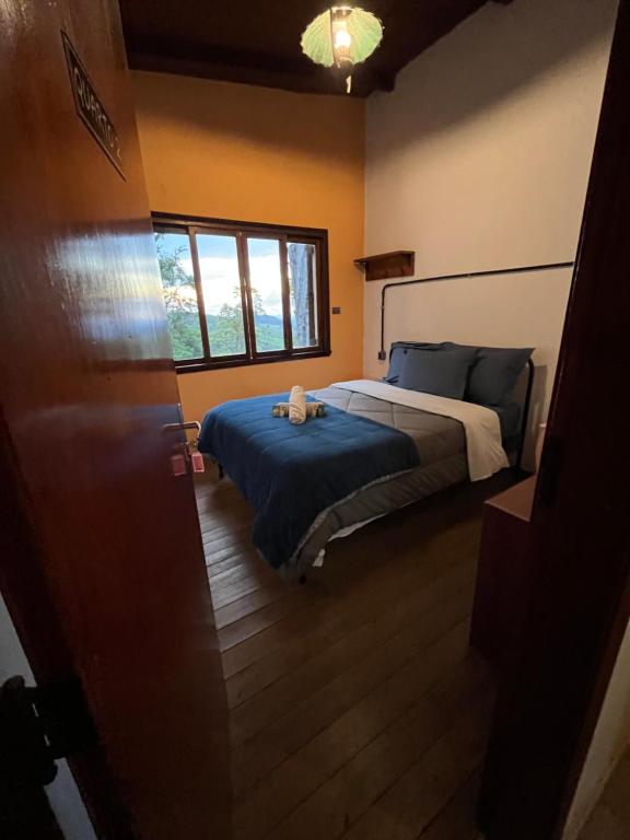 Postel nebo postele na pokoji v ubytování Hostel Picus