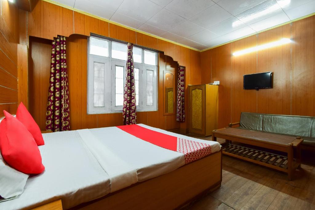 TV a/nebo společenská místnost v ubytování Hotel O Unique