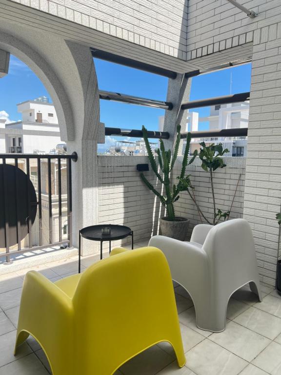 Posezení v ubytování Panda Homestay
