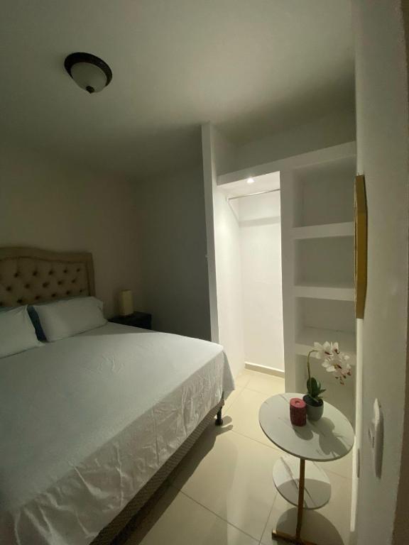 Postel nebo postele na pokoji v ubytování Casa Dorada