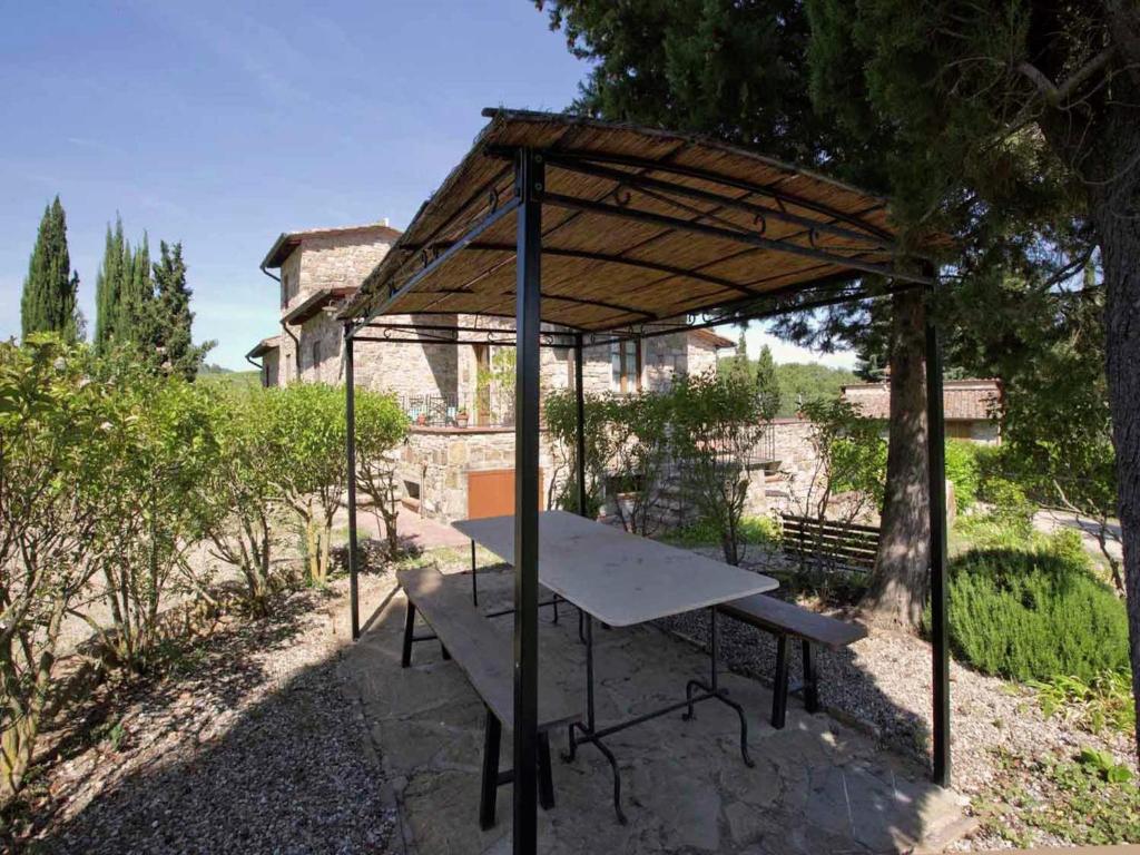 Zahrada ubytování Farmhouse in Tuscany with Pool and Organic Garden