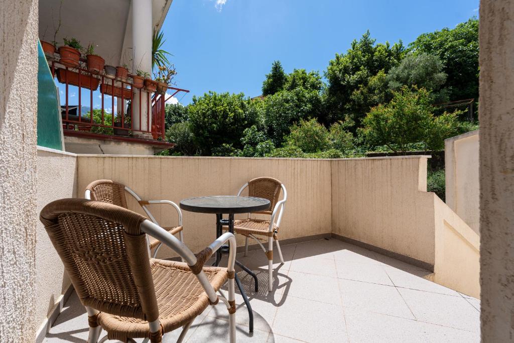 Balkón nebo terasa v ubytování Grifon 72 Apartments
