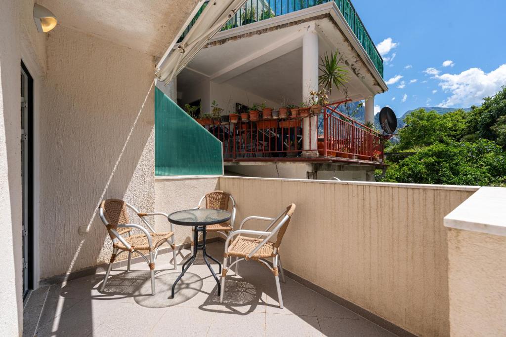 Balkón nebo terasa v ubytování Grifon 72 Apartments
