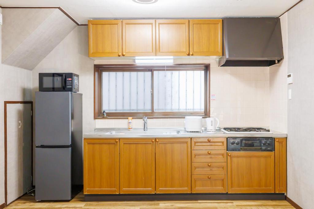 Kuchyň nebo kuchyňský kout v ubytování Sankuya House