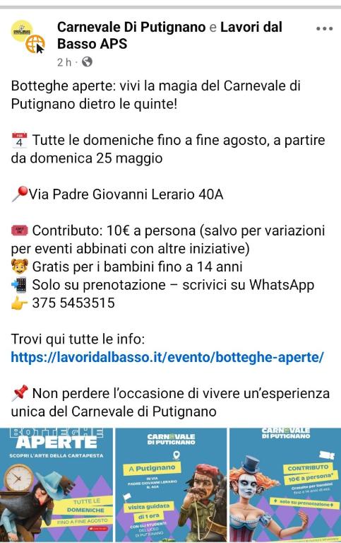 Fotografie z fotogalerie ubytování B&B Margherita v destinaci Putignano