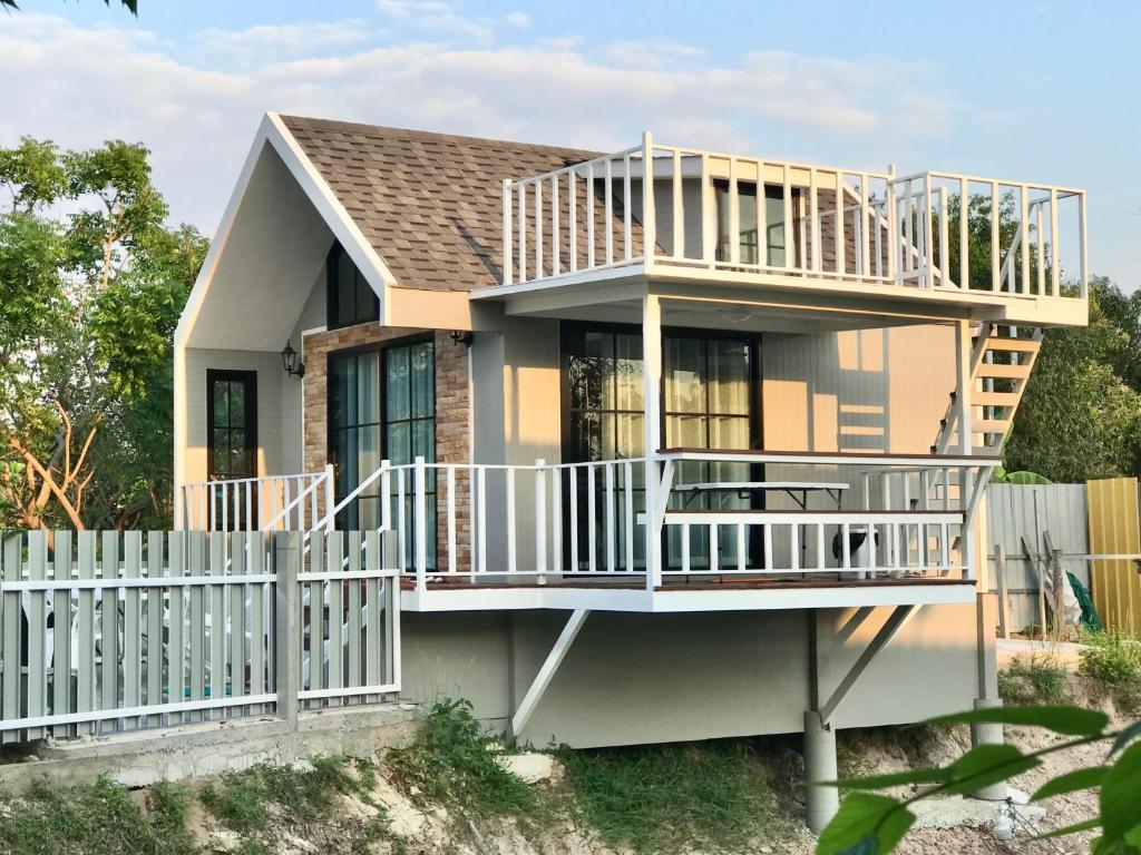 บ้านสวนแคมปิ้ง นครนายก baansuancamping - Quarto Quádruplo