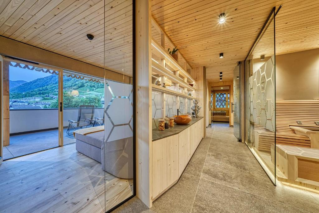 Koupelna v ubytování Eco Bnb & Apartments Bründlerhof