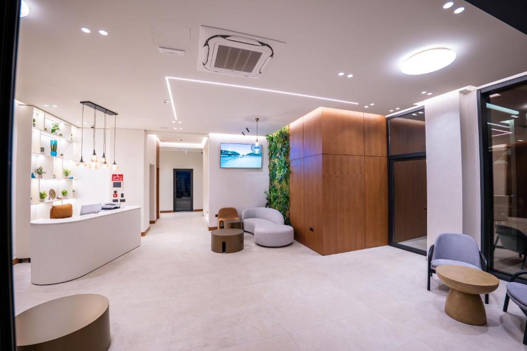 Posezení v ubytování Euro Hotel